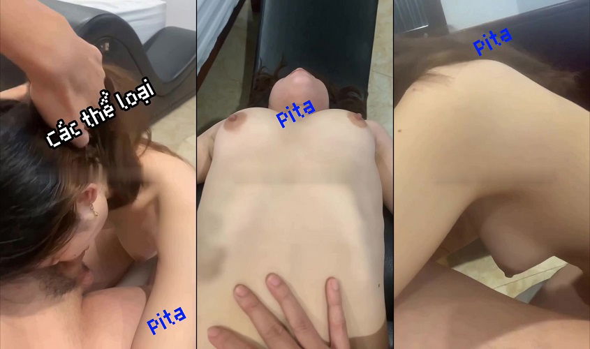 Bé sinh viên năm 2 bướm non tơ hồng hào lần đầu làm tình trên ghế tình yêu – Checker Pita